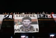 Messi is celebrated on the terraces of Newell's Old Boys having come through the junior ranks